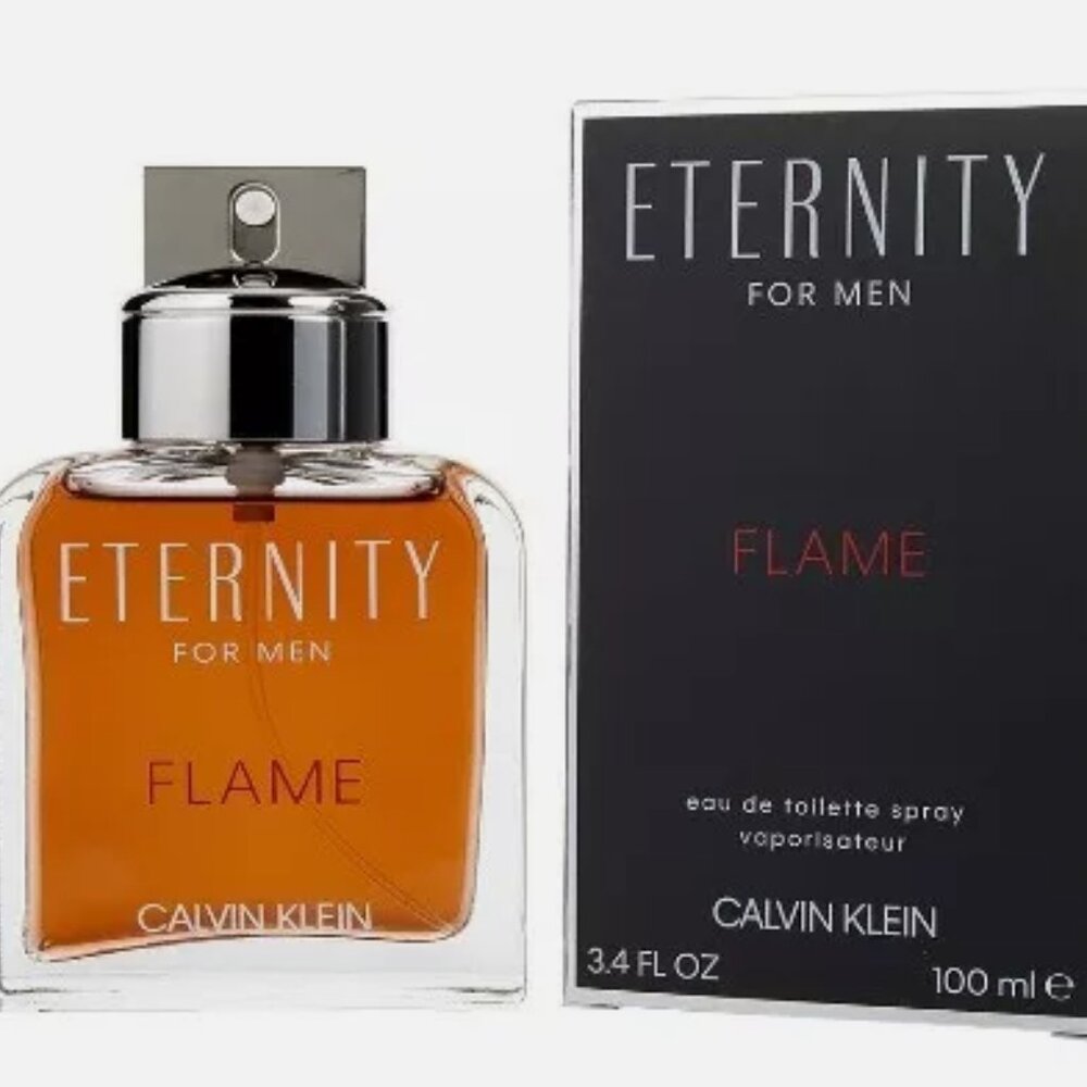 Calvin Klein Men's Eternity Flame Cologne 3.4 oz Eau de Toilette Spray